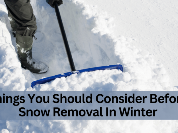 Snow Removal in Winter