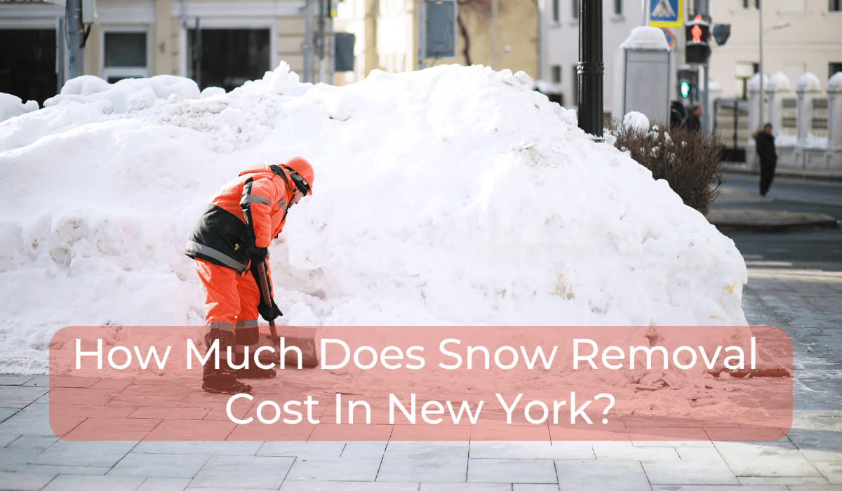 How Much Does Snow Removal Cost In New York?